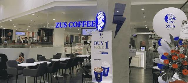 ZUS Coffee - Paradigm Mall Johor Bahru JB