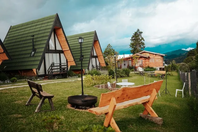 Chalés entre Nuvens