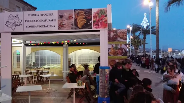 La mesa de los crepes