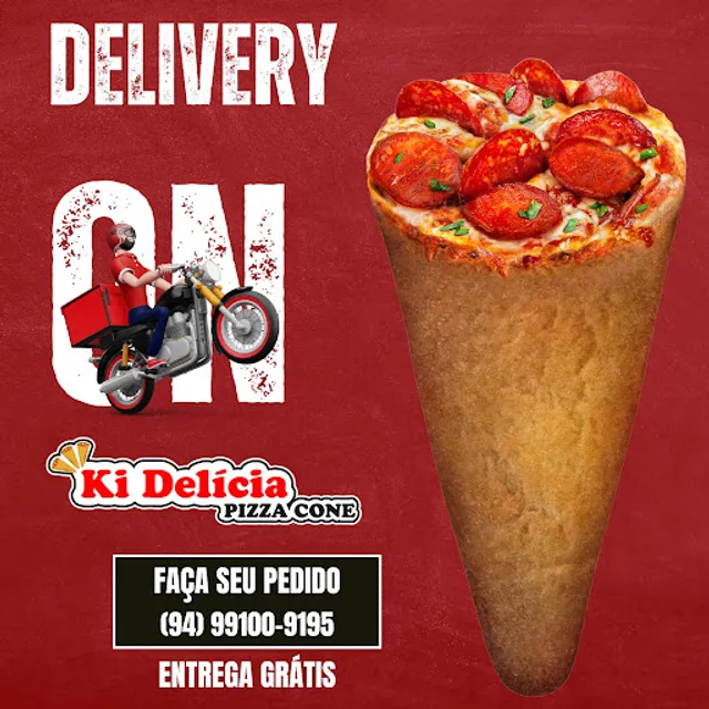 Ki Delicia Pizza Cone