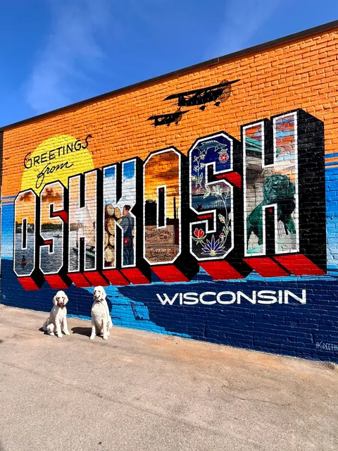 Greetings from Oshkosh Mural