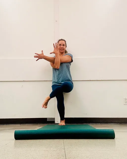 Yoga Gal at the Carmel Valley Recreation Center