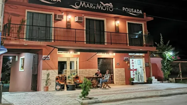 Pousada Mar e moto