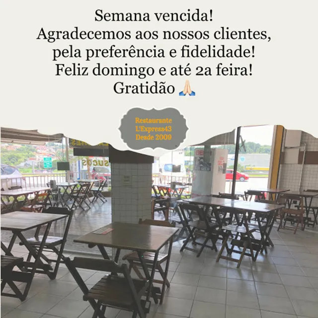 Restaurante e Lanchonete L'Express 43 em Portão Vermelho