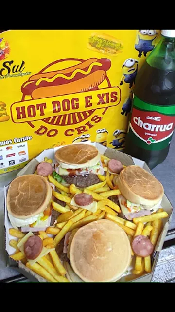 Hot dog e xis do Cris