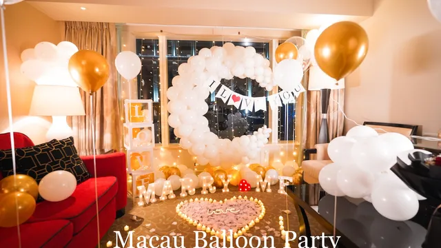 澳門氣球派對 佈置專門店 Macau Balloon Party 氦氣球|生日佈置|澳門求婚|酒店佈置|百日宴