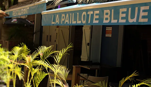 Restaurant la Paillote Bleue Deshaies