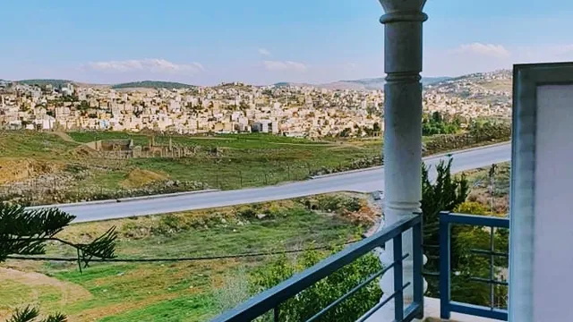 Full panorama archaeological site