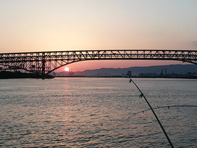 鶴浜緑地・魚釣り開放区域