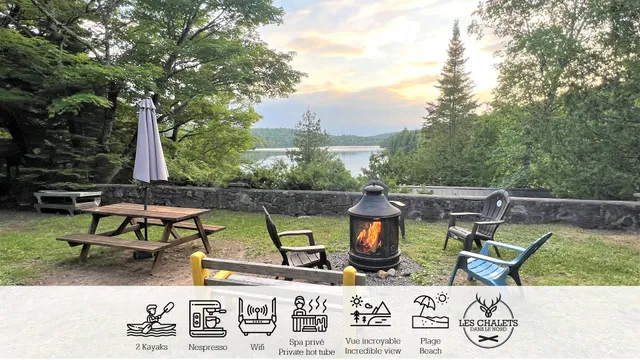 Le1605 - Les Chalets dans le nord (Location de chalet avec Spa)