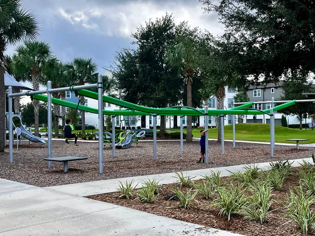 Laureate Park Zipline Playground