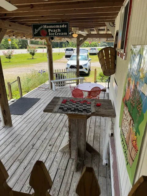 Lawson Peach Shed Ice Cream