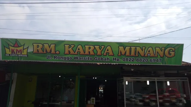 Rumah Makan karya minang
