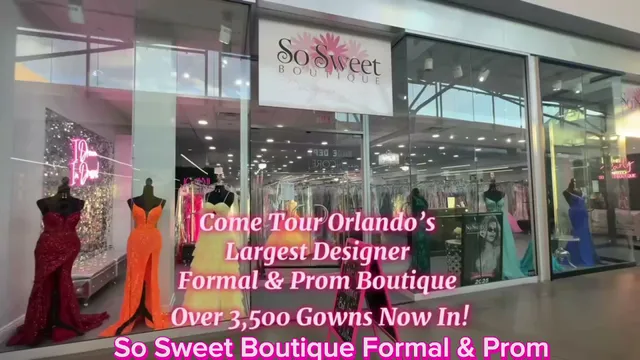 So Sweet Boutique - BEST PROM Dress Shop, Formal, Quince, & Pageant Gown Store - Orlando Florida's LARGEST Selection