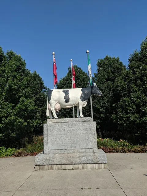 Springbank Snow Countess Cow Monument