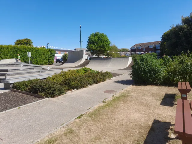 New Milton Recreation Ground.