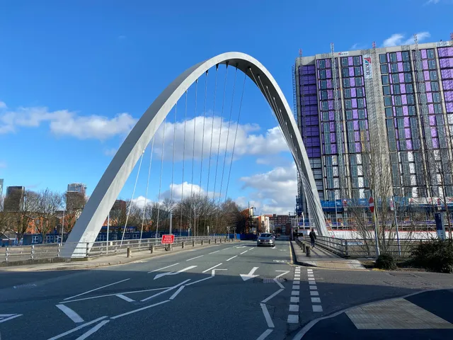 The Hulme Arch Bridge