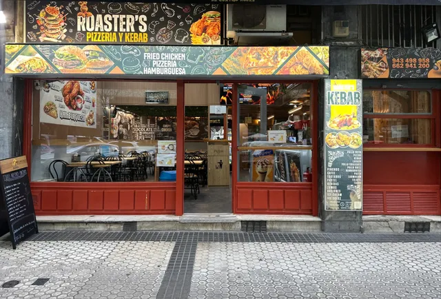Roaster's Pizzeria,Pollo Frito,Kebab -San Sebastián