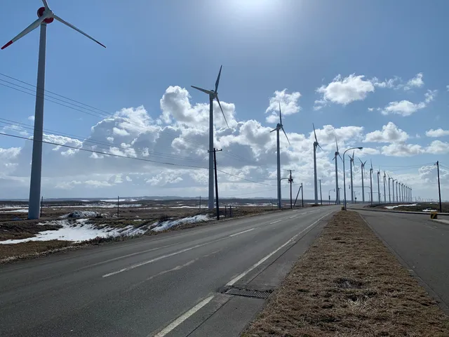 Sarobetsu Plain Field parking lot.