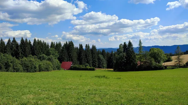 Beskydská oblast tmavé oblohy