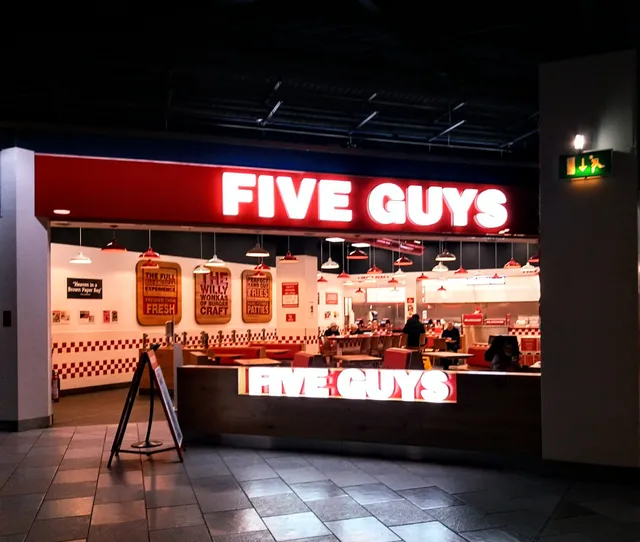 Five Guys Burgers and Fries Braehead Xsite