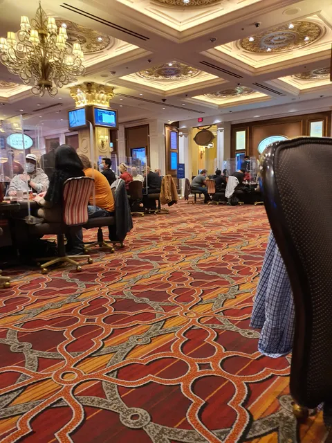 The Venetian poker room