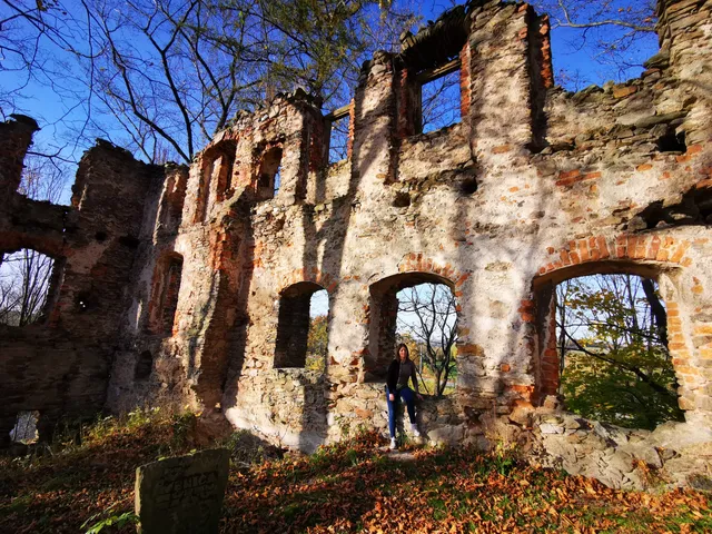 Zamek Rybnica - ruiny