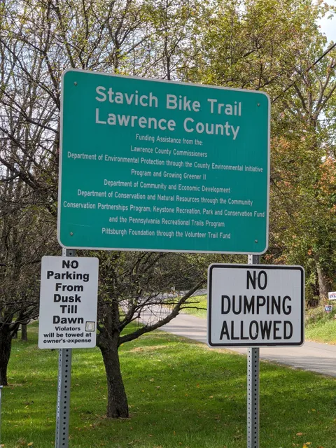 Stavich Bike Trail - New Castle trailhead