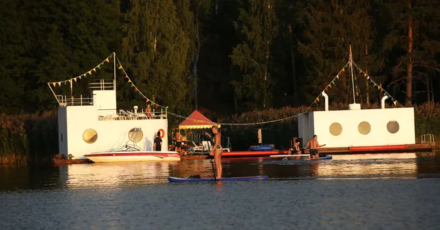 AAC ūdens sporta centrs, vasaras bāze Lielajā Baltezerā