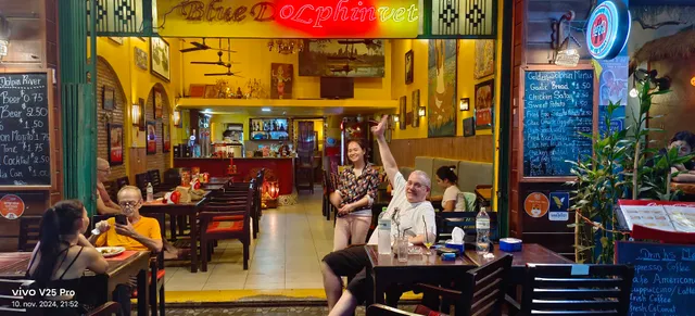 Blue Dolphin Bar and Restaurant or Golden dolphin River