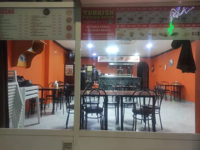 Turkish pizzeria kebab