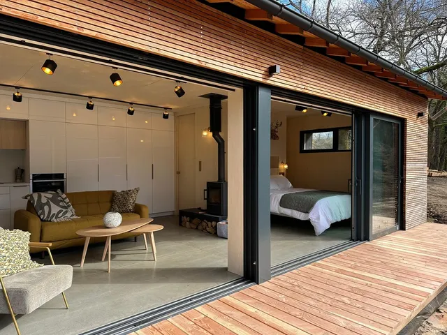 Home Chic dans les prés - Écolodge du petit étang