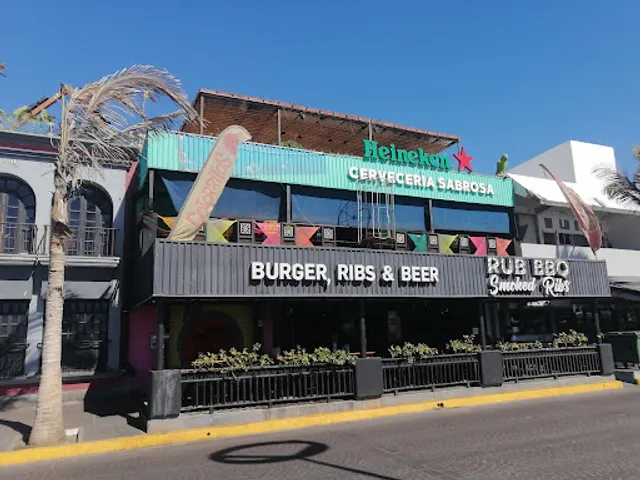 Rub BBQ Smoked Ribs Olas Altas