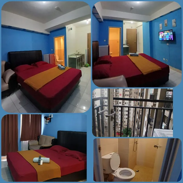 room 37 apartemen podomoro golf view
