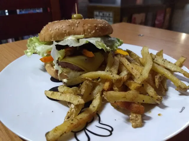 REB retro eat burger