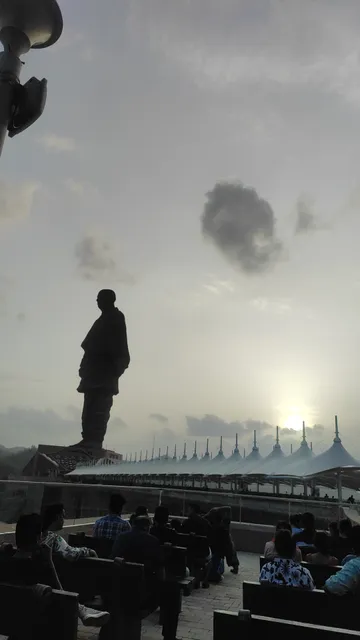 Statue of Unity Tent City