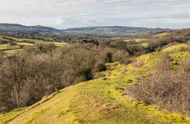 Dolebury warren , Iron Age Hill Fort