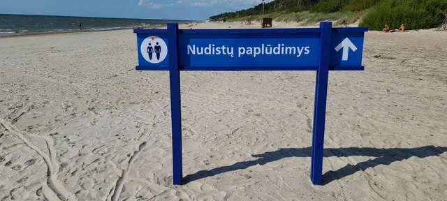 Giruliai nudist beach