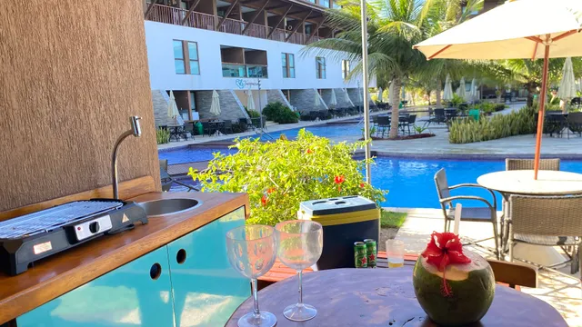 Flat dos sonhos Terreo Piscina Cupe Beach Living