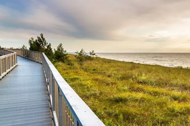 Darlowo, western beach.