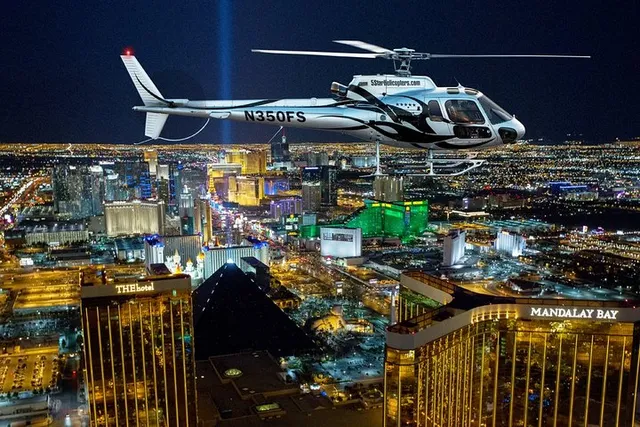Las Vegas Helicopter Night Flight