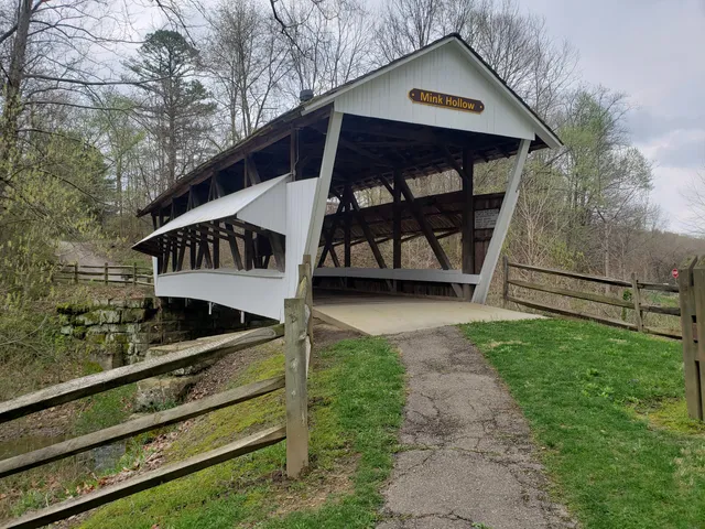 Historic Mink Hollow Covered Bridge