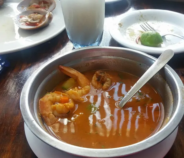Mercado de mariscos restaurante