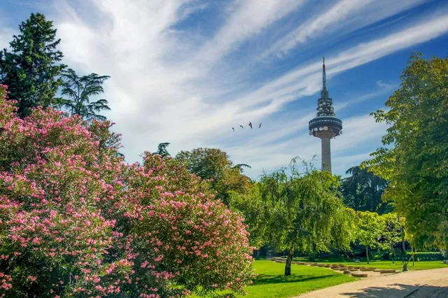 Park plantation of the Berro's fountain
