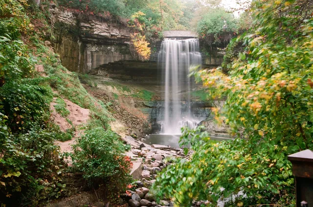 Minnehaha Falls Bandshell