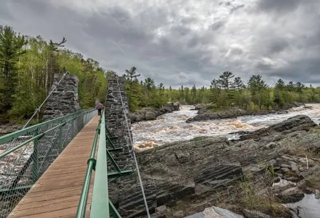 Swinging Bridge - Jay Cooke State Park