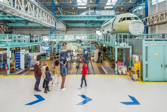 Visite d'Airbus Atlantic Saint-Nazaire