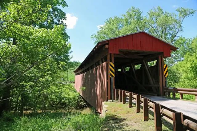 Historic Sarvis Fork Covered Bridge
