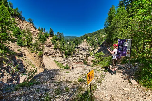Cascata della Gola del Bletterbach (Rio delle Foglie)