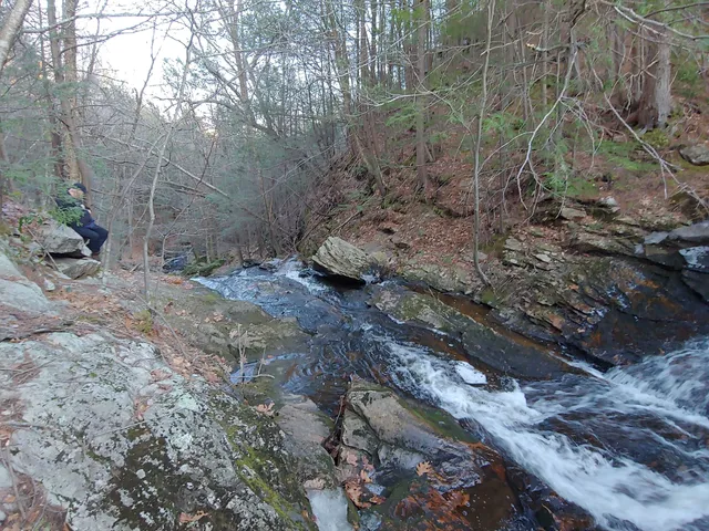 Mass Audubon's Cook's Canyon Wildlife Sanctuary Entrance